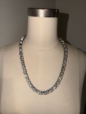 J.Crew Crystal Tennis Necklace